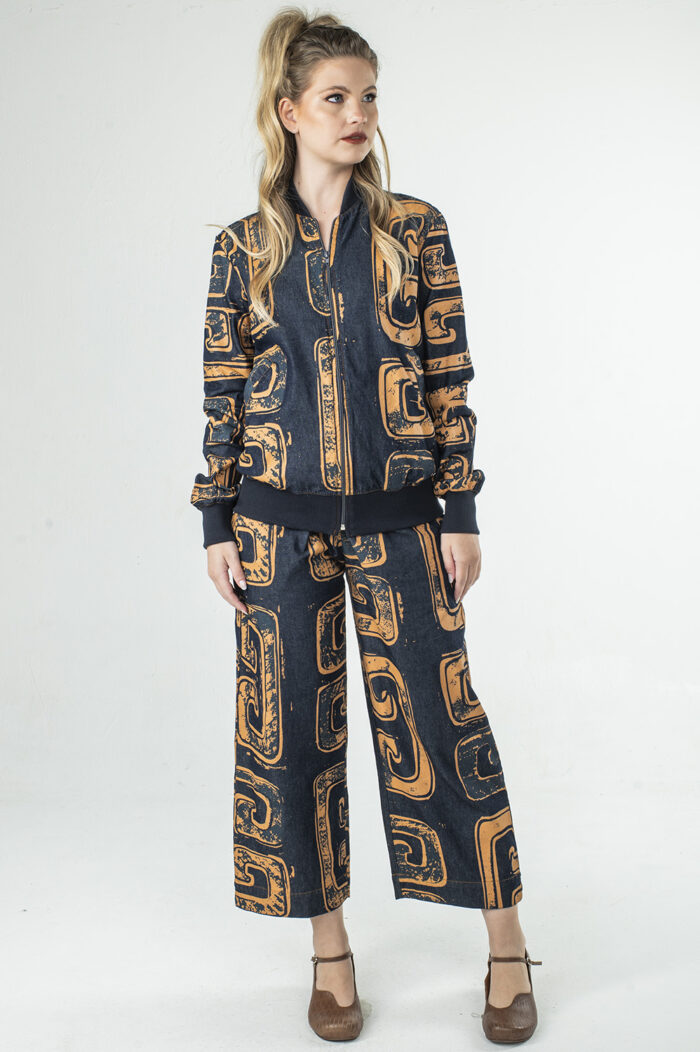 CASACO JEANS TIPO BOMBER - Image 3