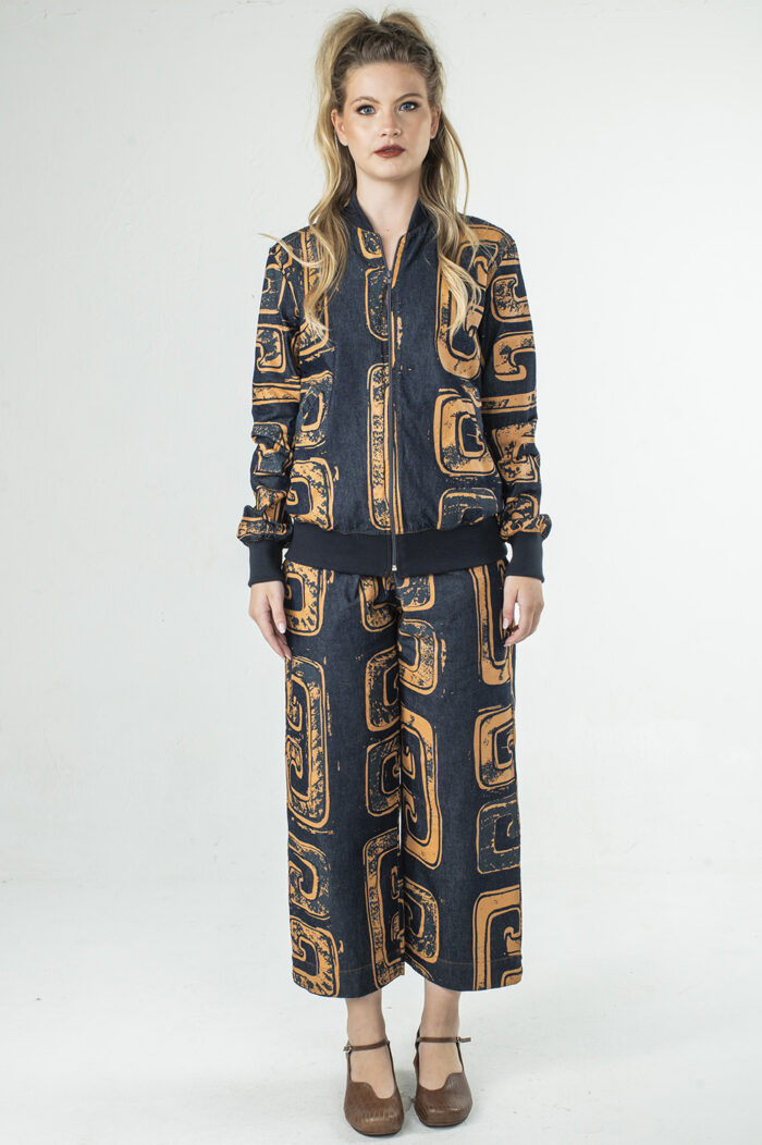 CASACO JEANS TIPO BOMBER - Image 4