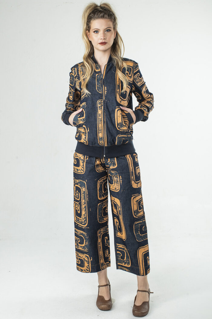 CASACO JEANS TIPO BOMBER - Image 5