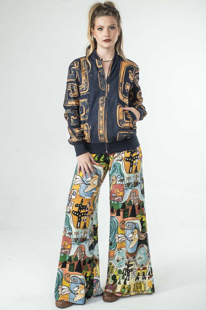 CASACO JEANS TIPO BOMBER - Image 6