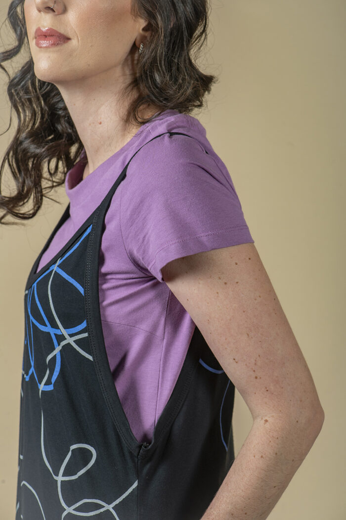 MACACÃO SWEAT DE ALÇA LARGA, GANCHO BAIXO E BOLSOS - Image 4