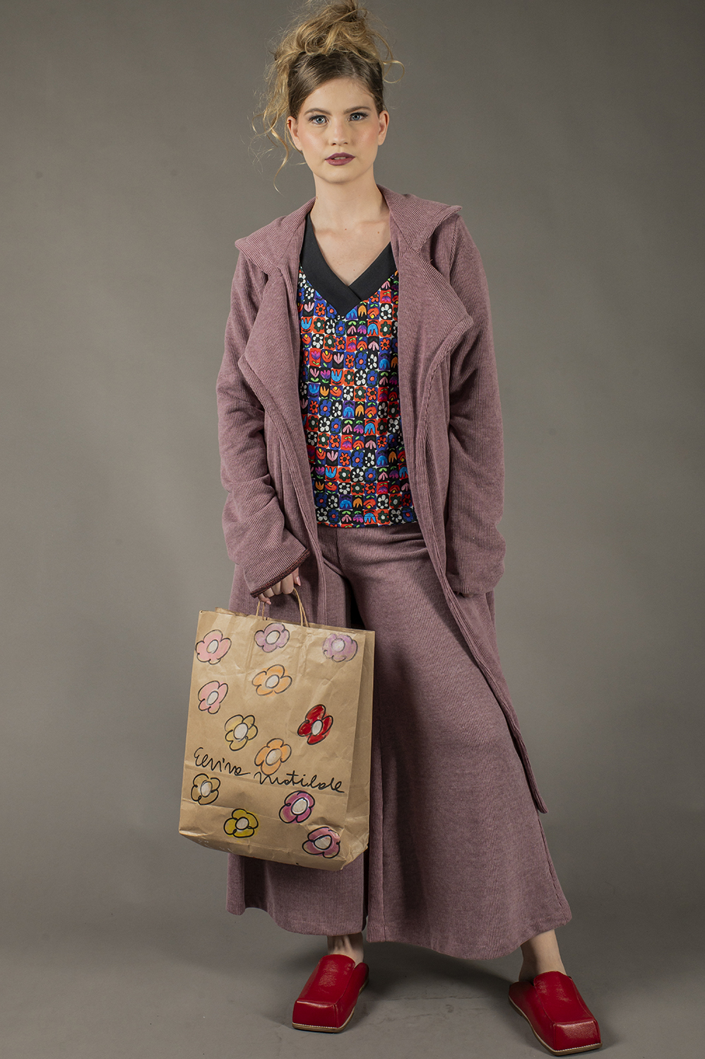 CASACO TIPO TEDDY BEAR DUPLA FACE (SENDO UM LADO TODO DE PATCHWORK) - Imagem 8