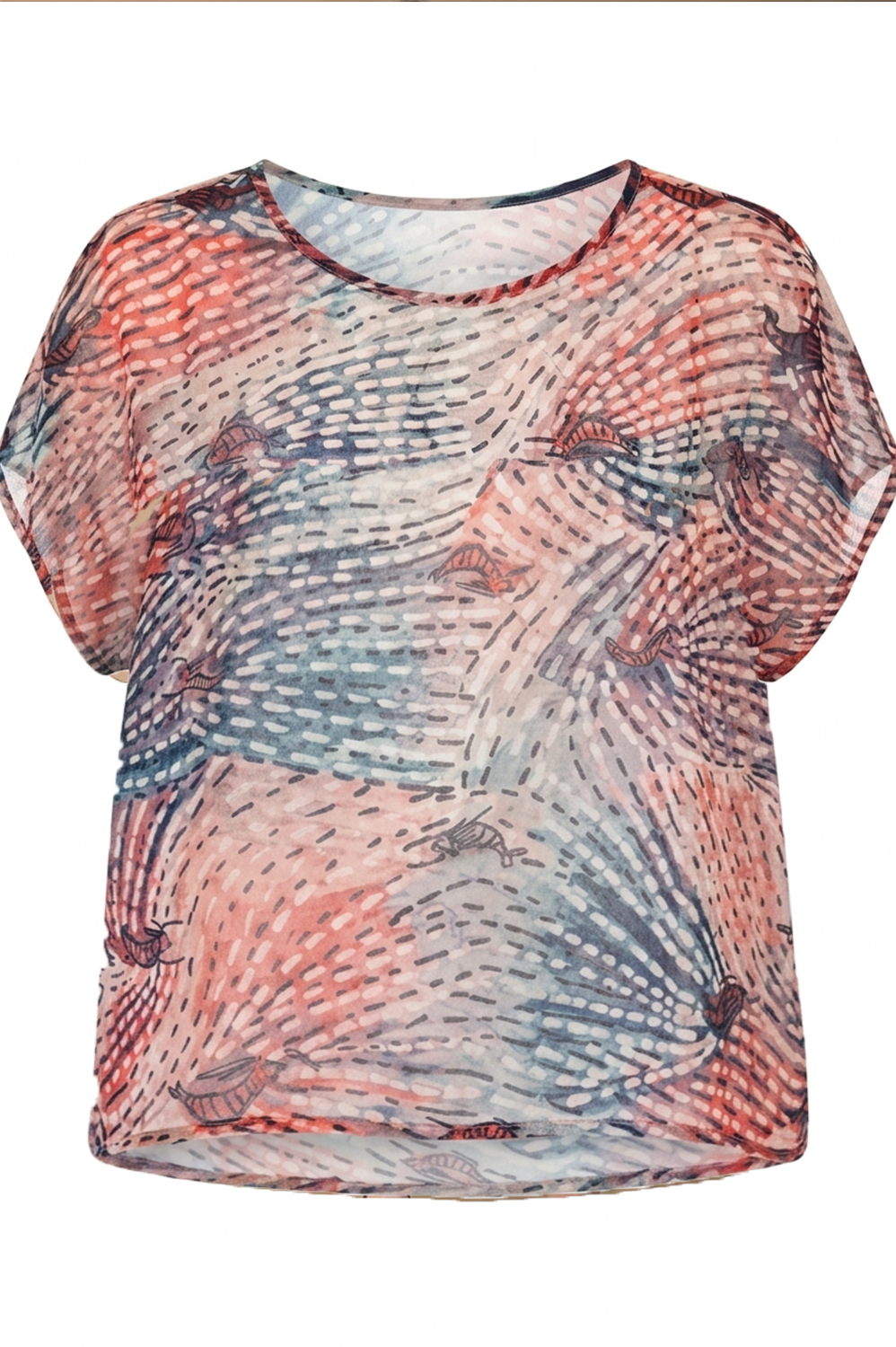 BLUSA SOLTINHA LEVEMENTE MULLET COM CAVA JAPONESA - Imagem 2