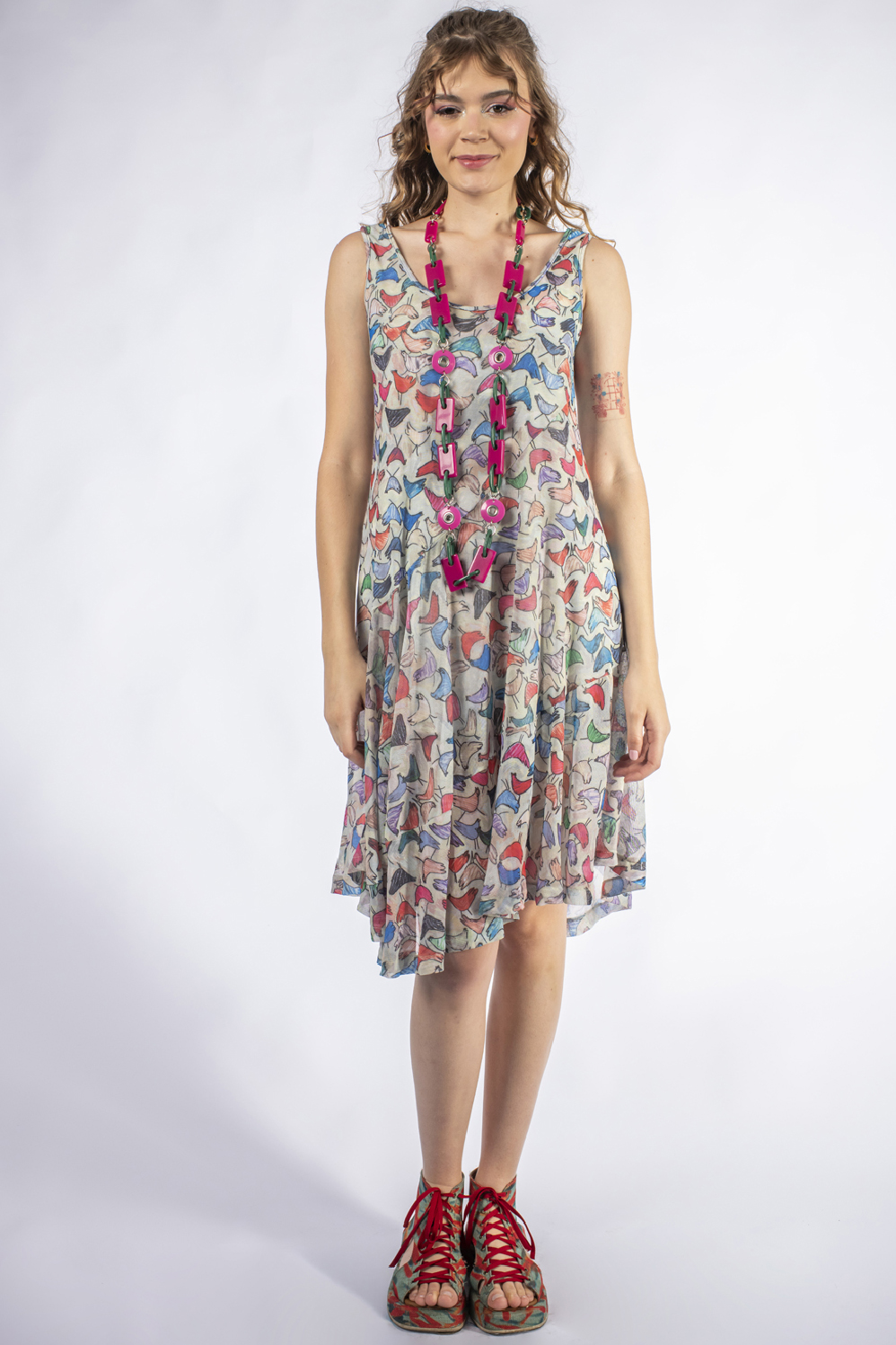 VESTIDO REGATA CARACOL